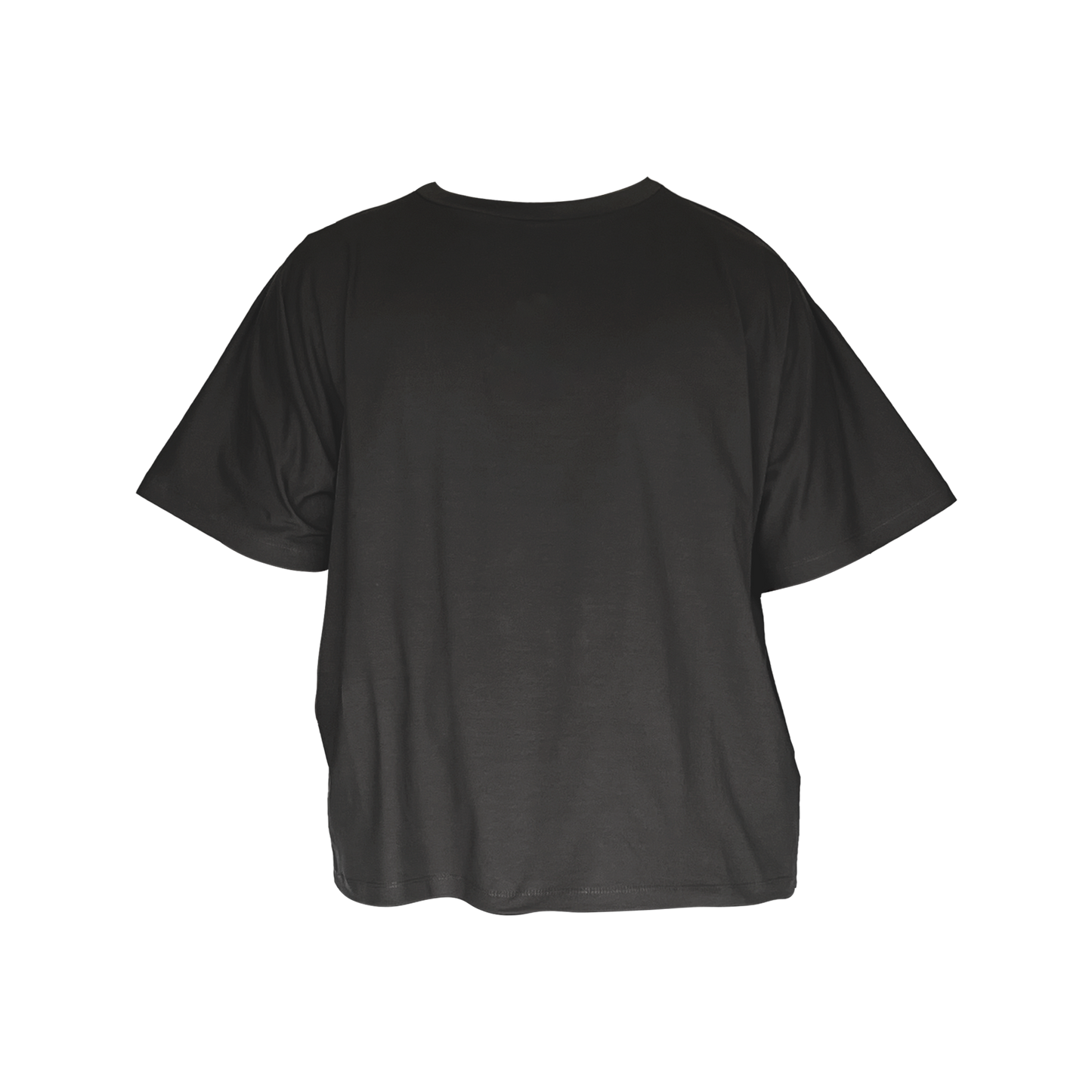 SEAMLESS TEE - Washed Black